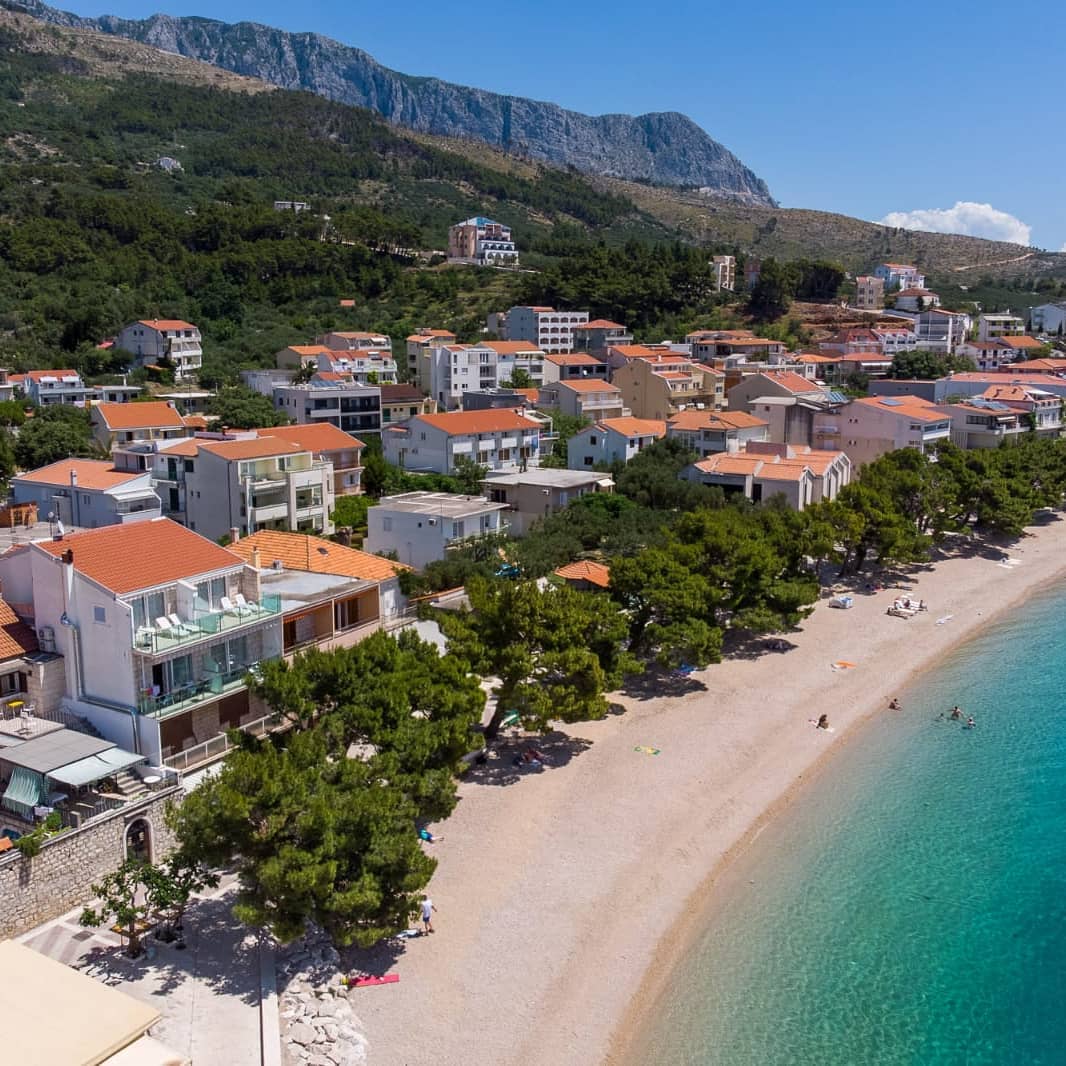 Drone snimak plaže